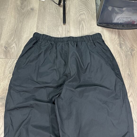 Nike Golf Storm Fit Waterproof Rain Pants Black Swoosh Side Zipper Men’s Size L - Picture 4 of 10